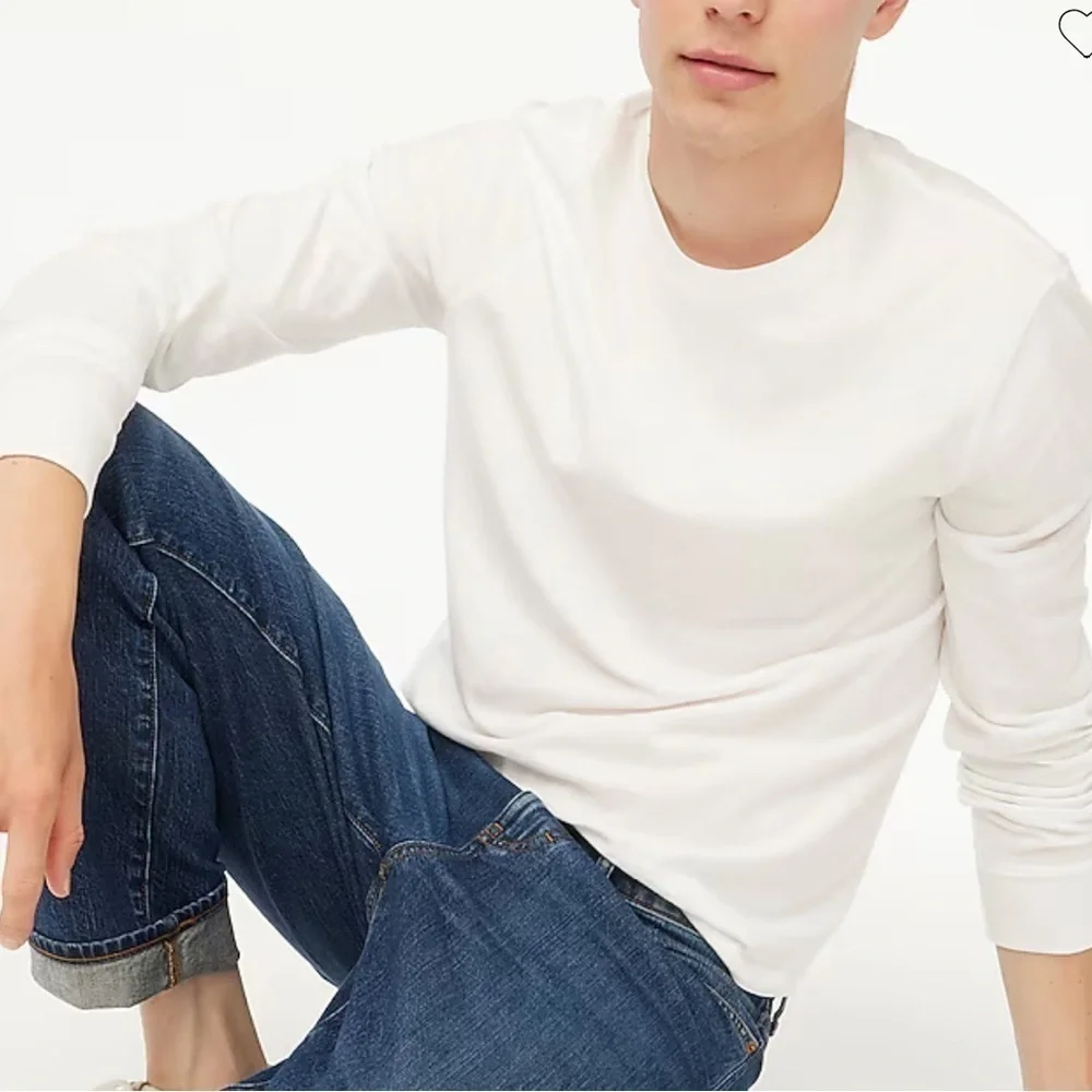 J crew Long-sleeve jersey tee